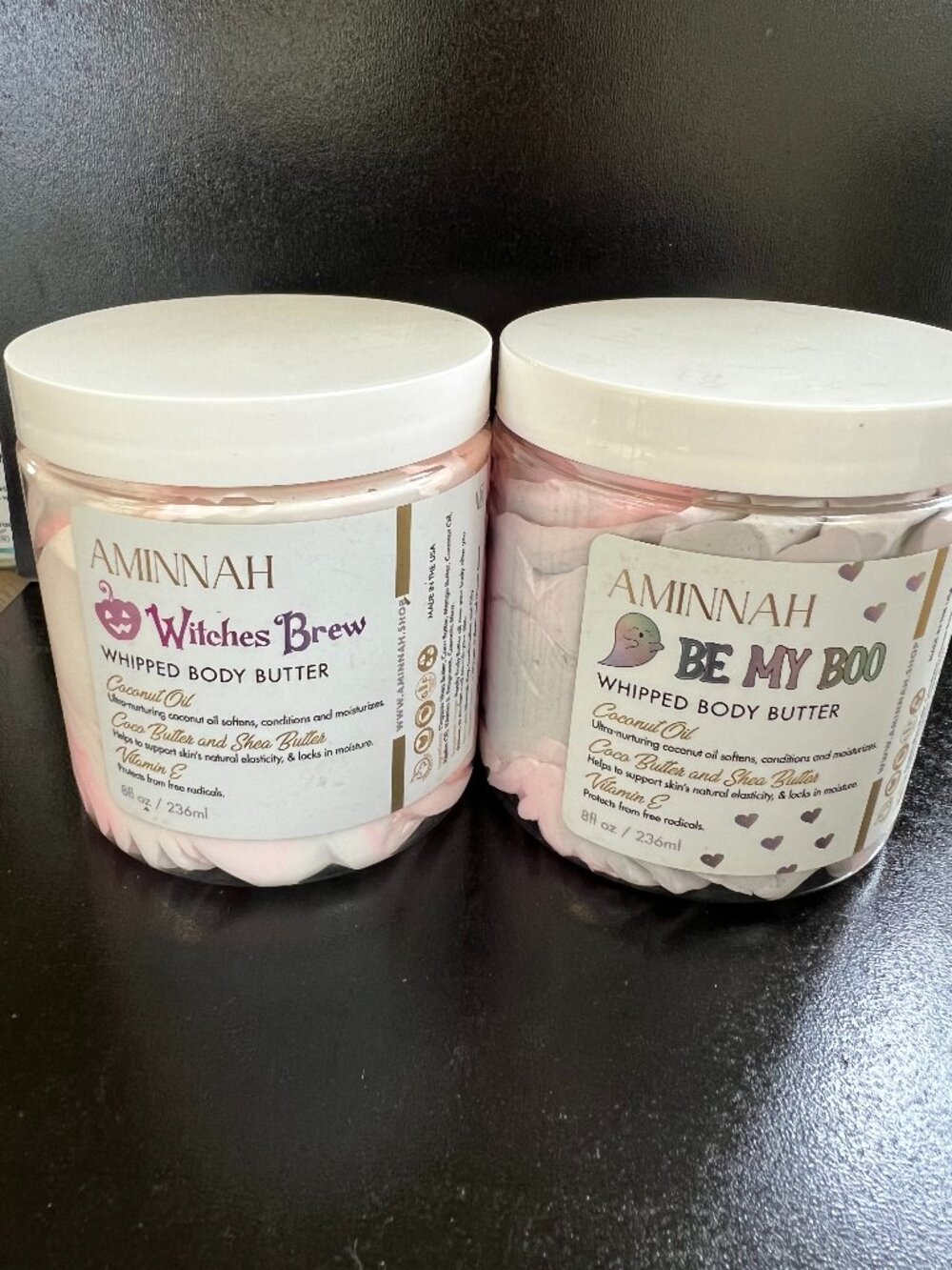 Aminnah Whipped Body Butters 2 items